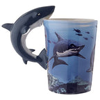 Puckator Lisa Parker Shark Ceramic Shaped Handle Mug Puckator