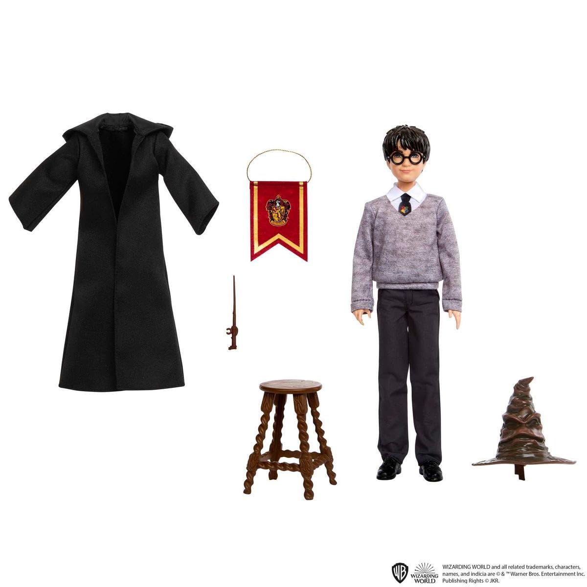 Mattel Harry Potter Harry Platform/ Harry & Sorting Hat Harry Potter