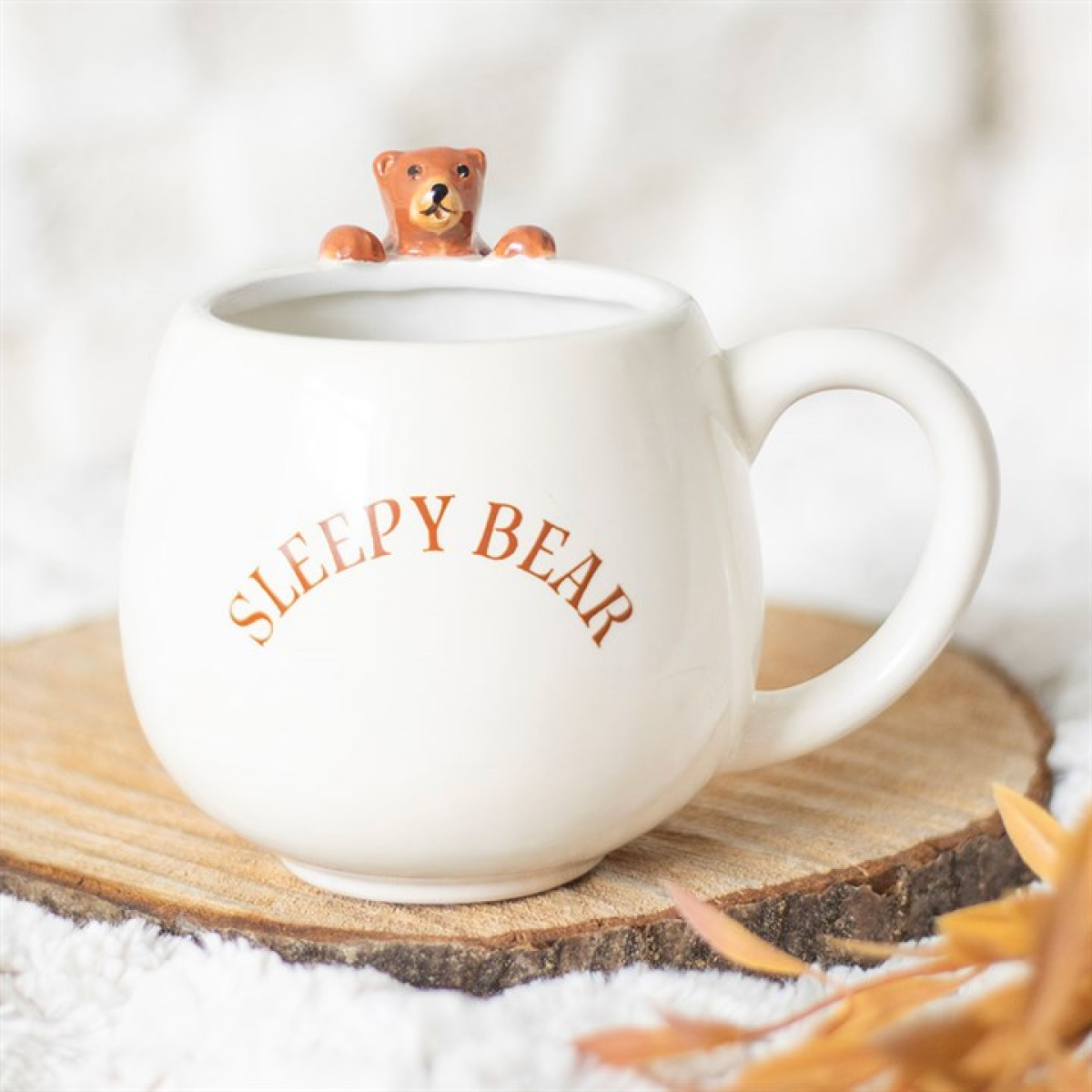 Sleepy Bear Rounded Mug Something Different