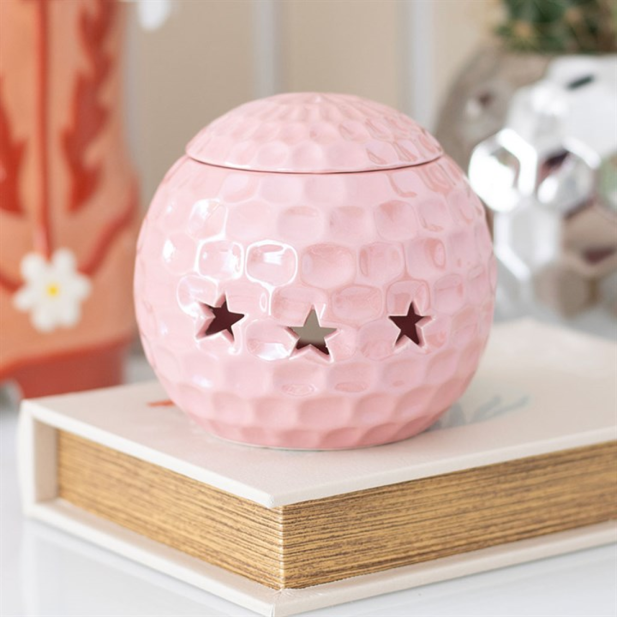 Pink Disco Ball Oil Burner Something Different