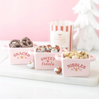 Sugarplum Bakery Ceramic Snack Bowls – Set of 3