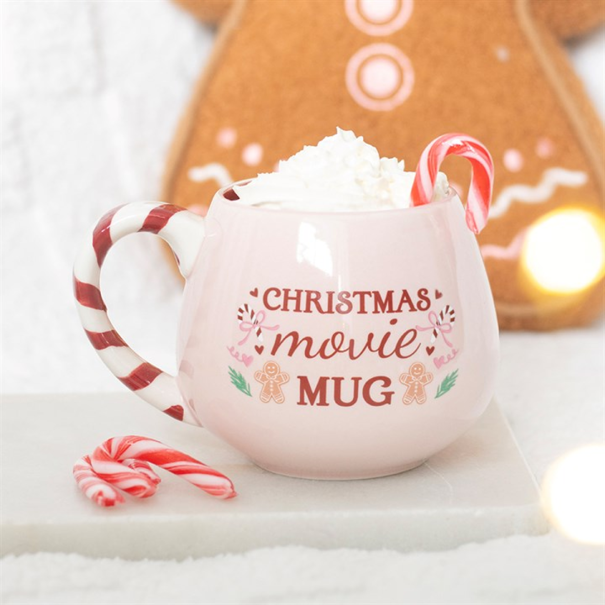 Pink Christmas Movie Mug – 500ml