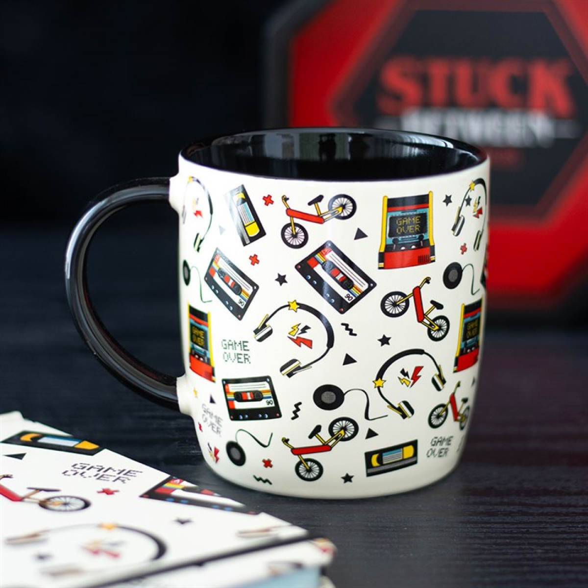 Retro 80s Print Mug Something Different