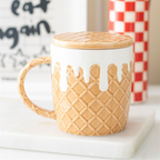Waffle Mug and Coaster Set Something Different