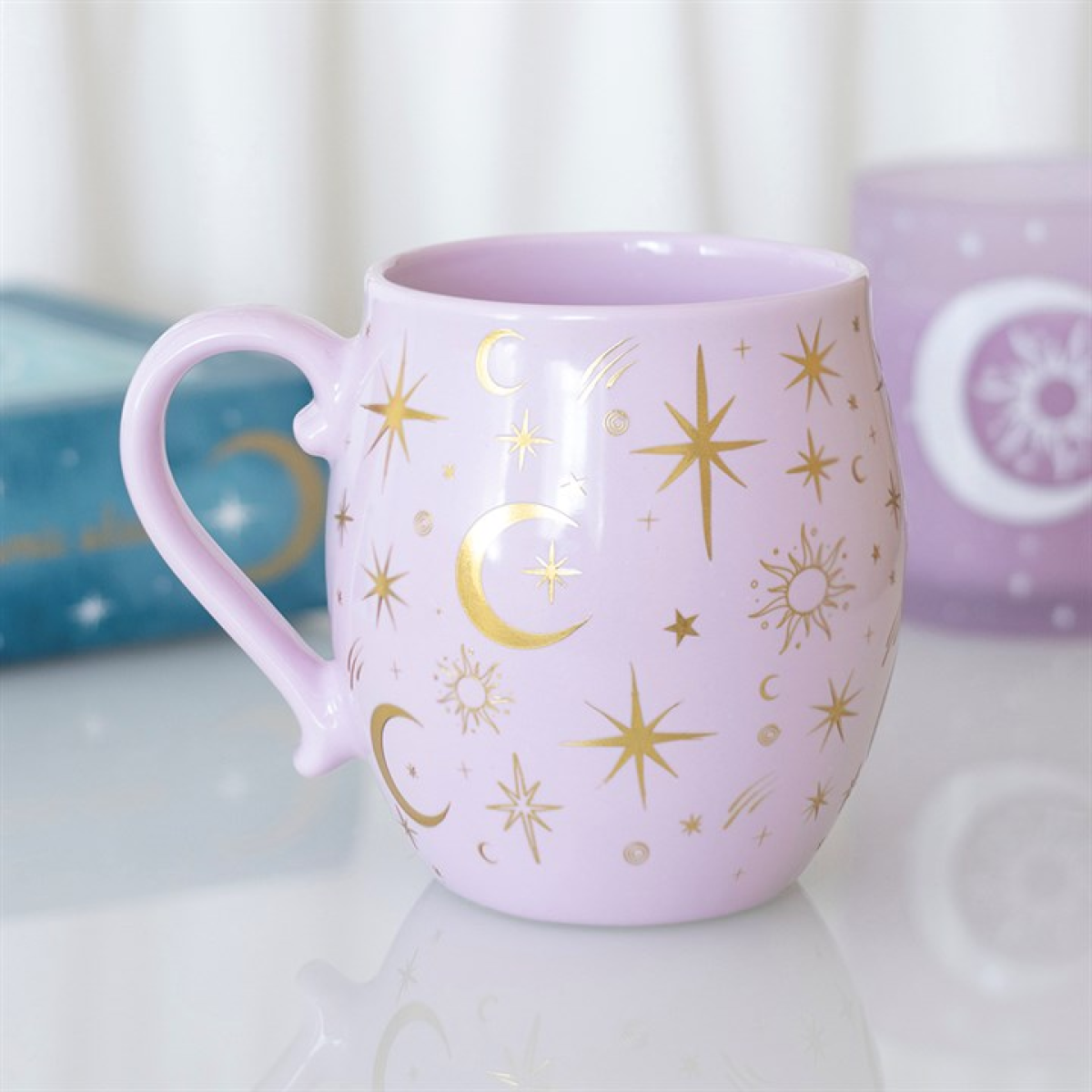 Purple Pastel Skies Celestial Mug – 500ml