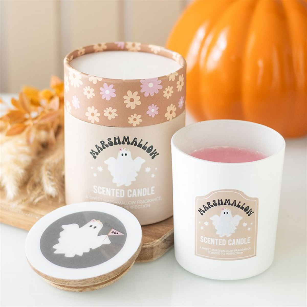 Ghost Toasted Marshmallow Candle Something Different