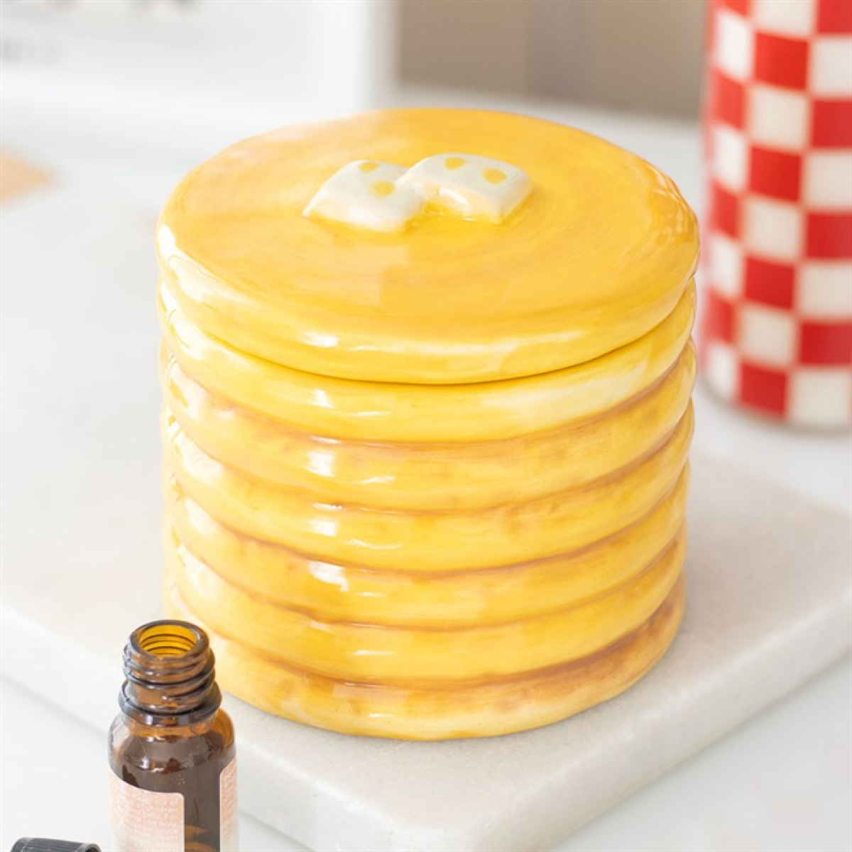 Pancake Stack Shaped Oil Burner Something Different