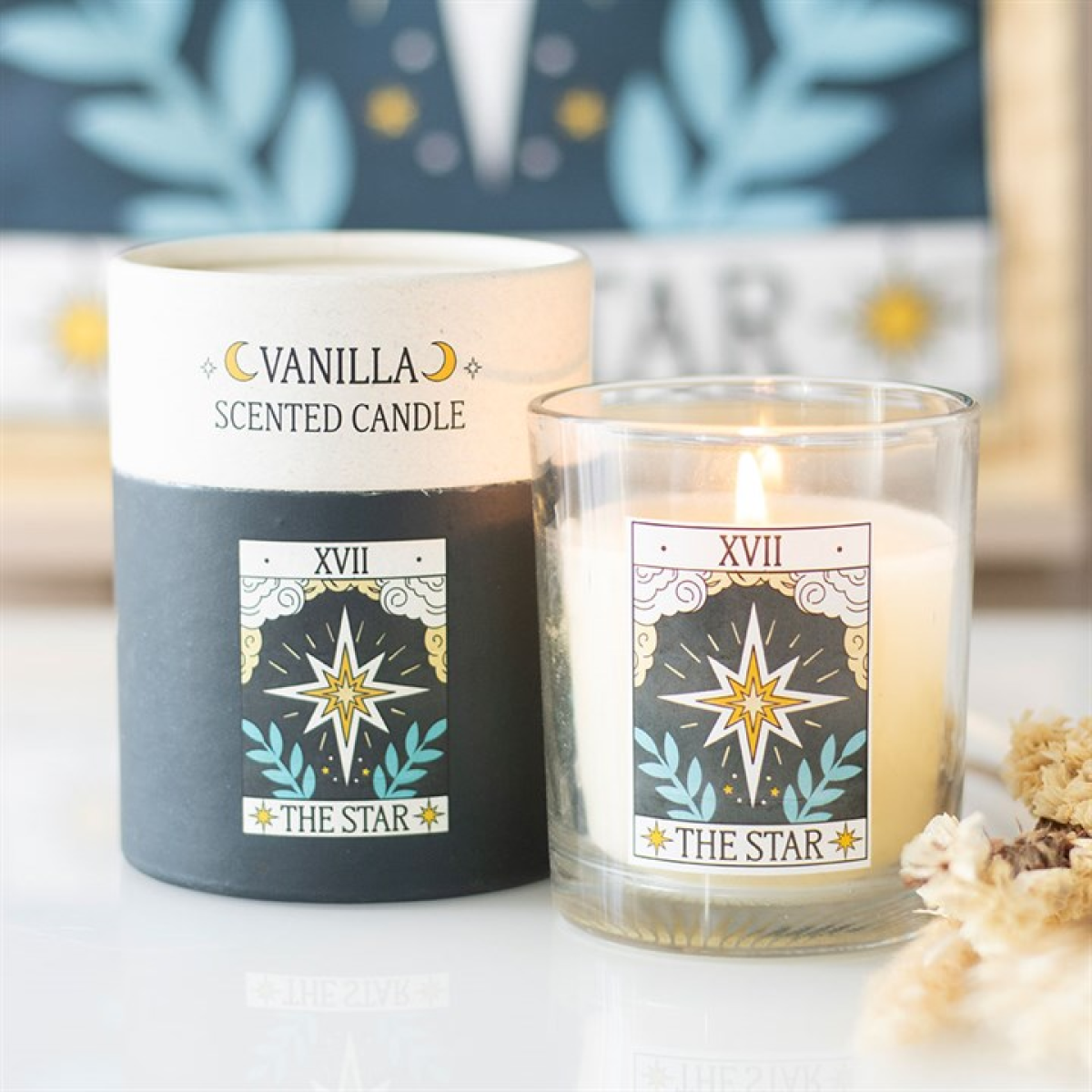The Star Vintage Tarot Blueberry Candle Something Different
