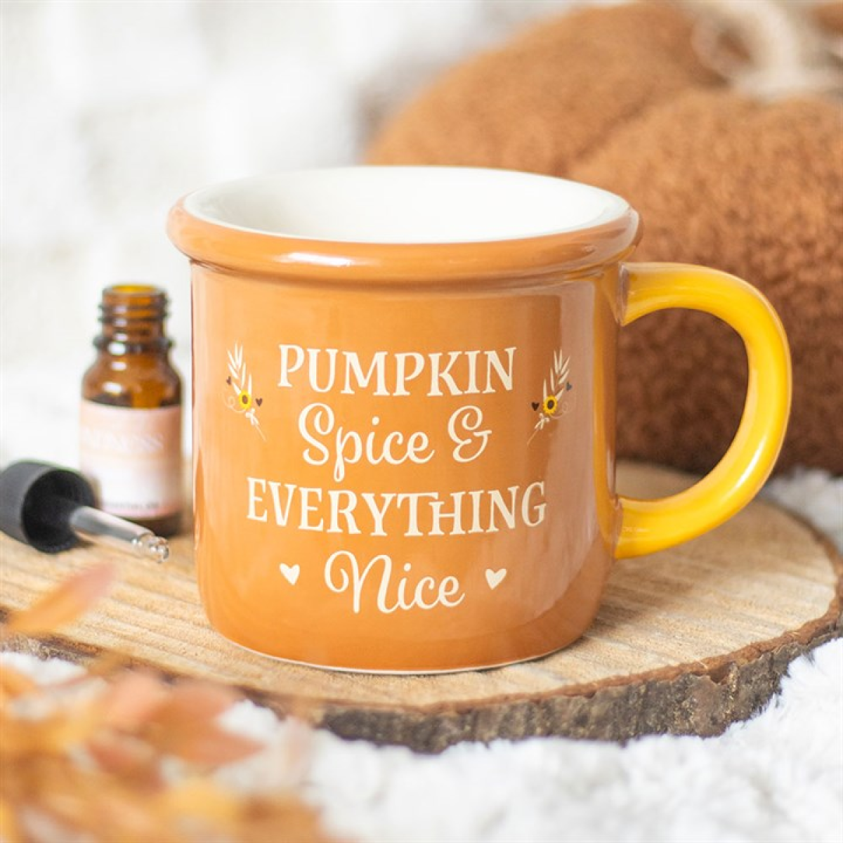 Pumpkin Spice Mug Oil Burner and Wax Warmer Something Different