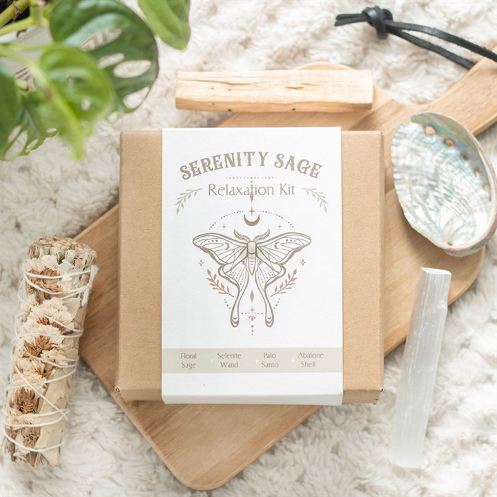 Serenity Sage Relaxation Smudge Kit Something Different