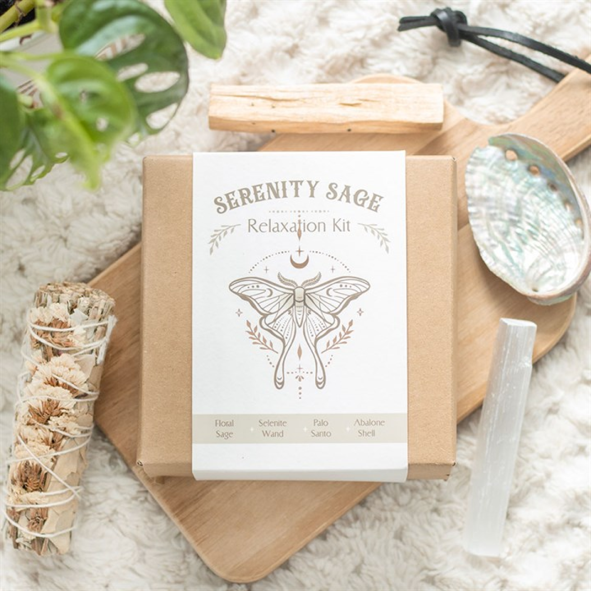 Serenity Sage Relaxation Smudge Kit Something Different