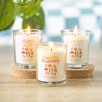 Set of 3 Funky Fungi Mushroom Votive Candles Something Different