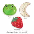 Square Frog, Moon and Strawberry trinket dish variant image