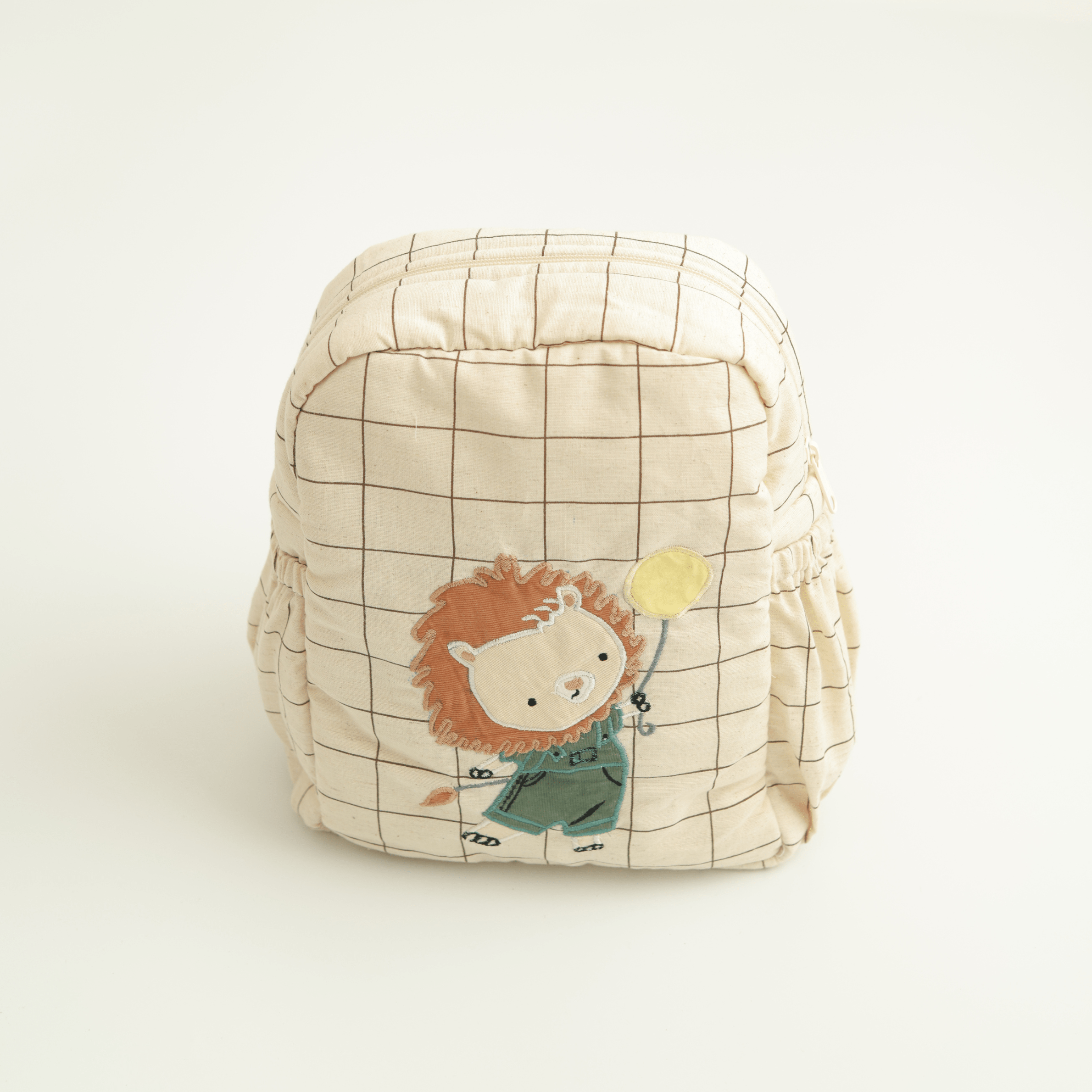 Balloon King Personalised School Bag, Hand-Embroidered