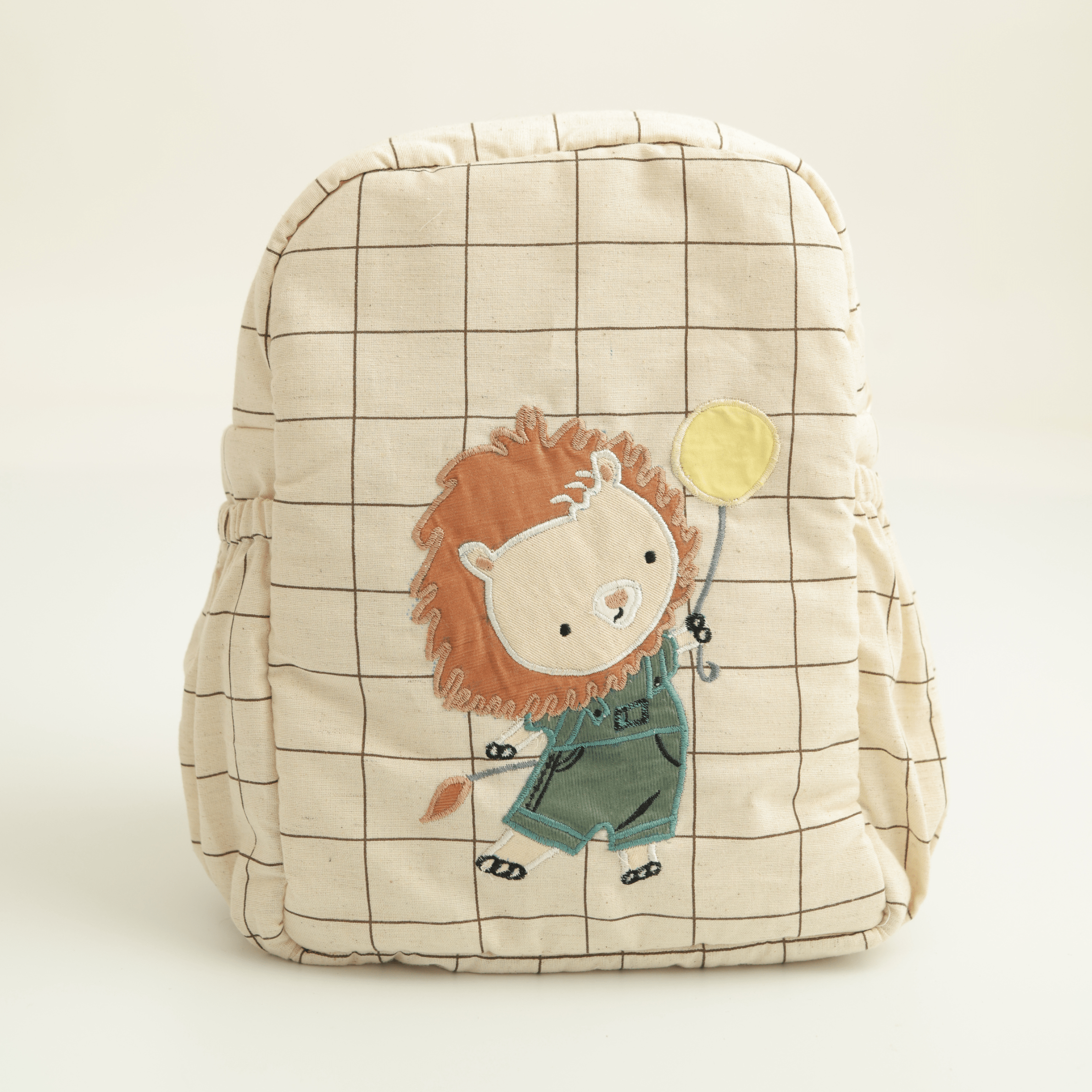 Balloon King Personalised School Bag, Hand-Embroidered