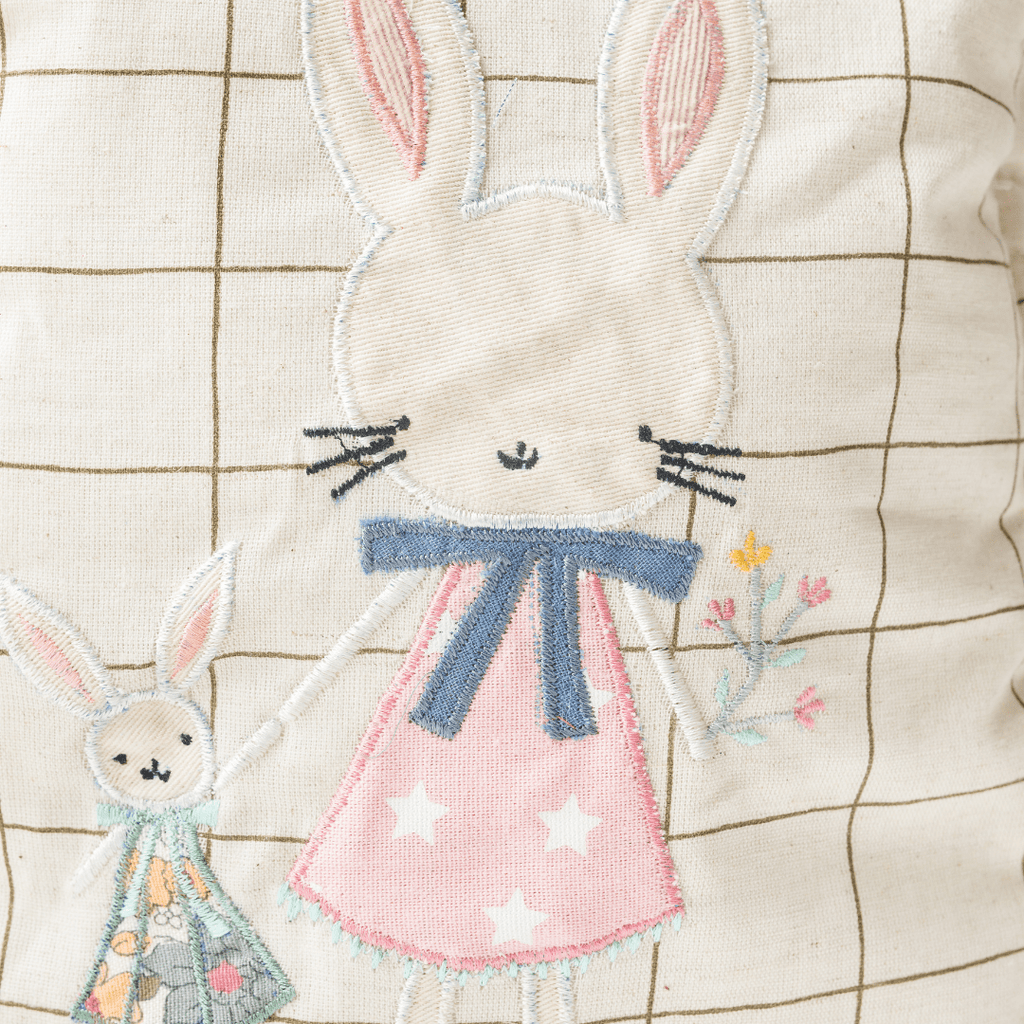 Blissful Bella Personalised School Bag, Hand-Embroidered