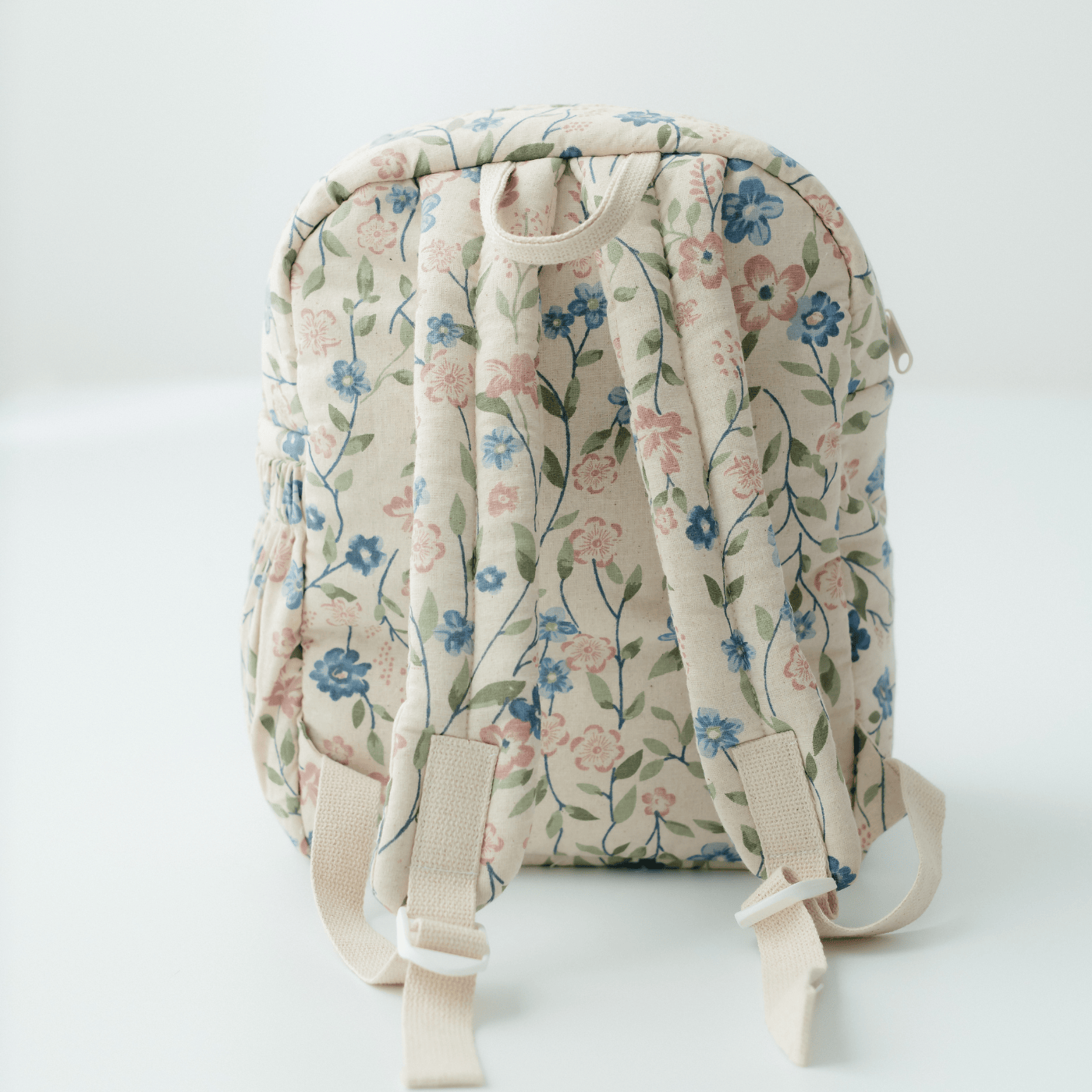 Flora Trail Personalised School Bag, Hand-Embroidered