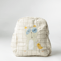 Playful Freddie Personalised School Bag, Hand-Embroidered