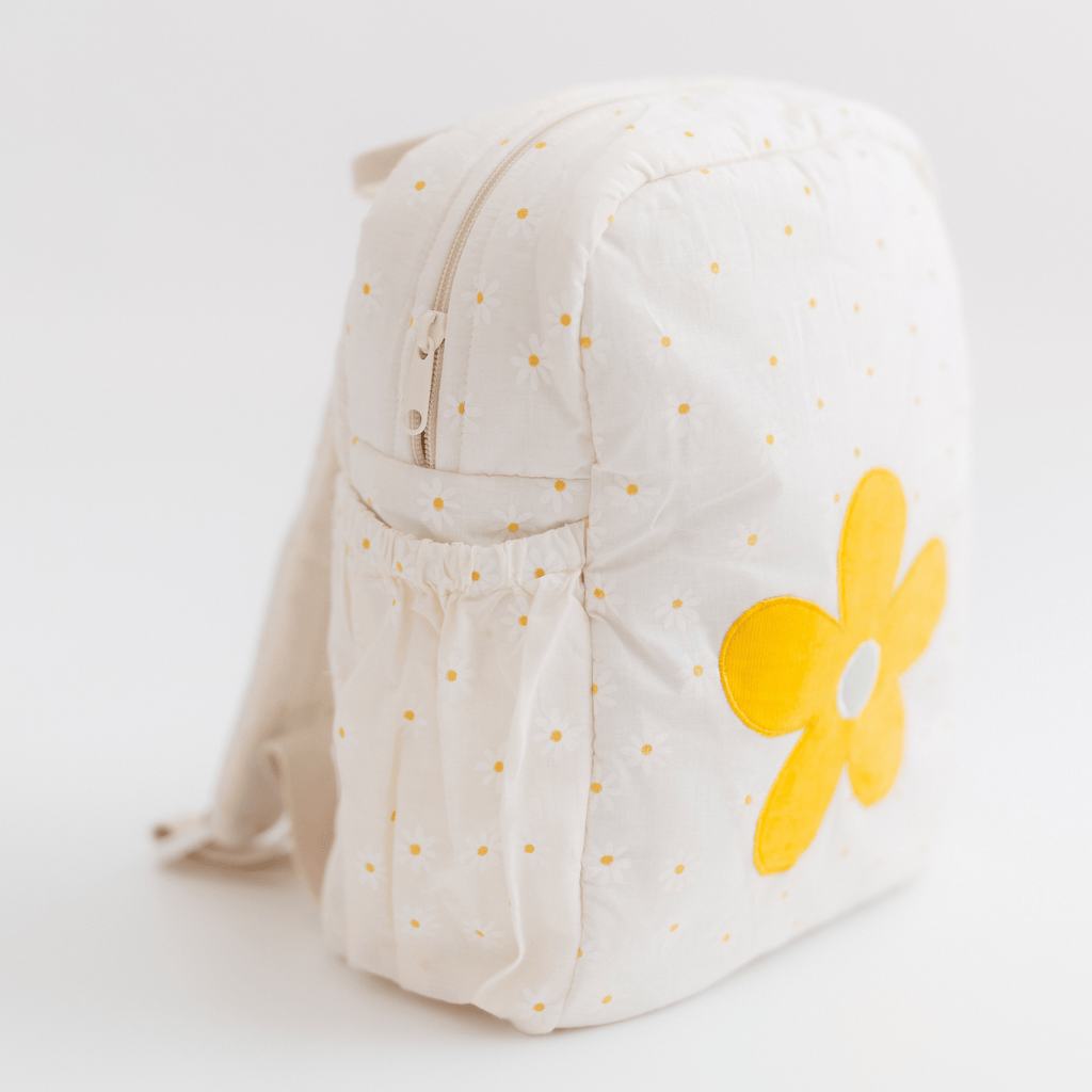 Poppy Pop Personalised School Bag, Hand-Embroidered