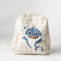 Shark Dodo Personalised School Bag, Hand-Embroidered