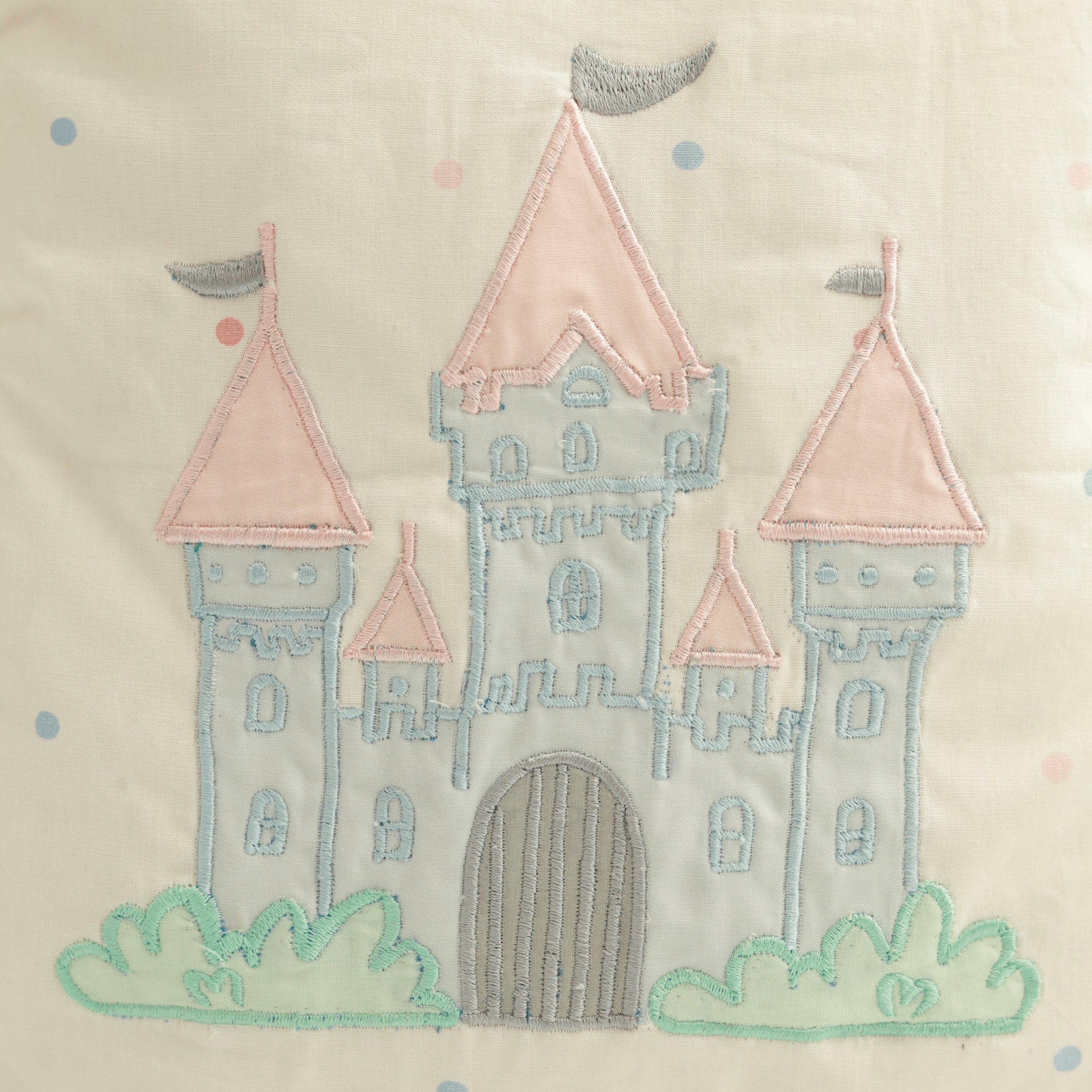 Magic Castle Personalised School Bag, Hand-Embroidered