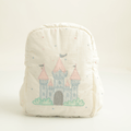 Magic Castle Personalised School Bag, Hand-Embroidered