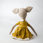 Elaine Mouse Heirloom Cotton Keepsake Toy
