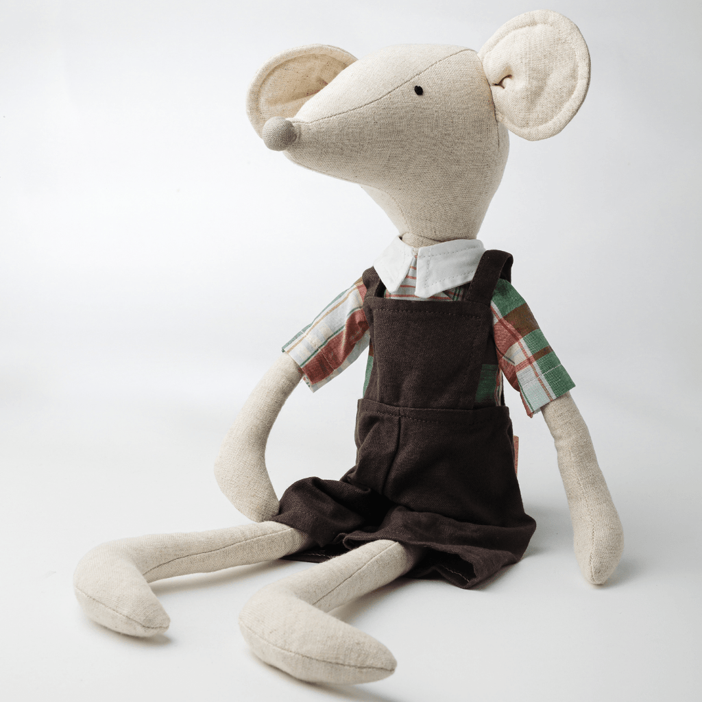 Jerry Mouse Heirloom Cotton Keepsake Toy