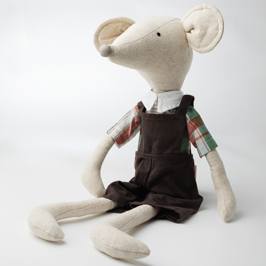 Jerry Mouse Heirloom Cotton Keepsake Toy