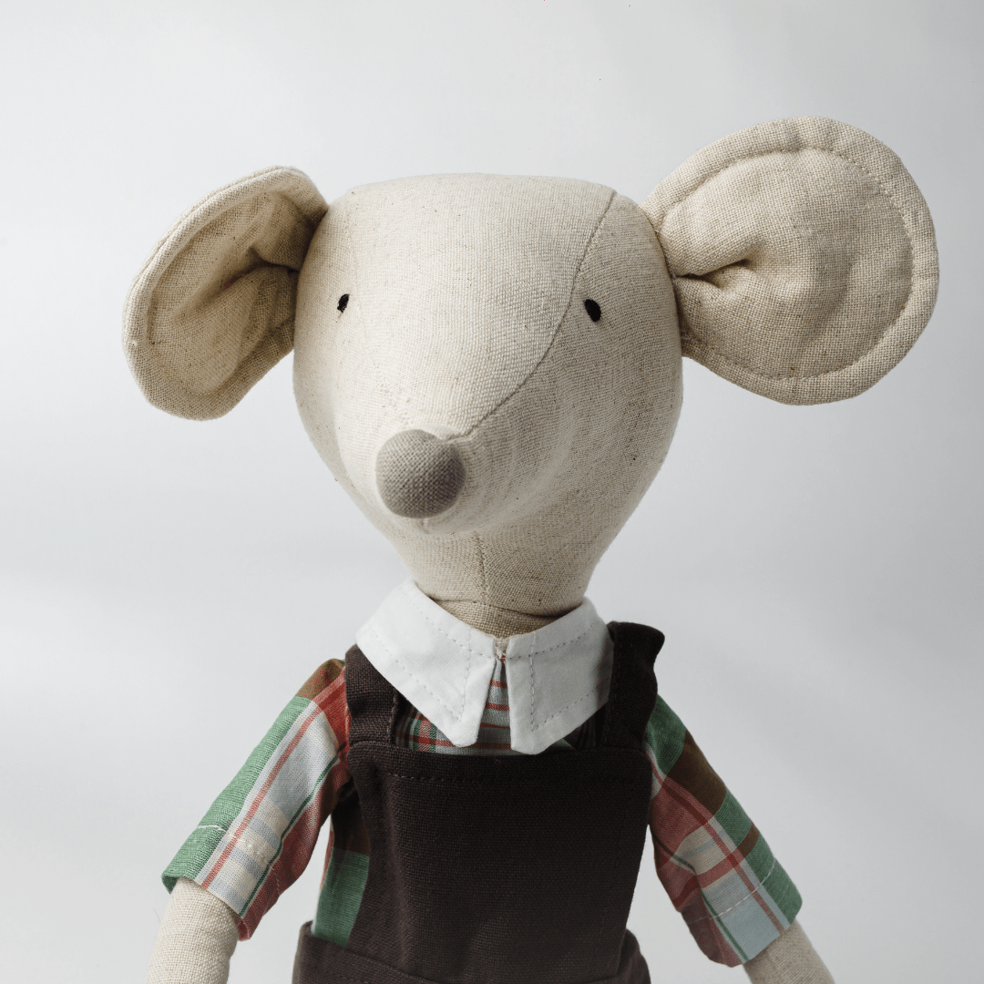 Jerry Mouse Heirloom Cotton Keepsake Toy