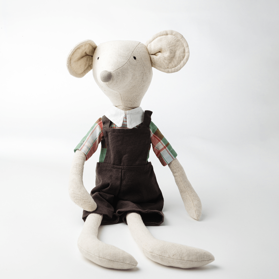 Jerry Mouse Heirloom Cotton Keepsake Toy