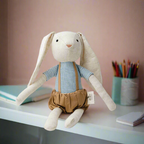 Jojo Bunny  Heirloom Cotton Keepsake Toy