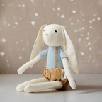 Jojo Bunny  Heirloom Cotton Keepsake Toy