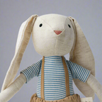 Jojo Bunny  Heirloom Cotton Keepsake Toy
