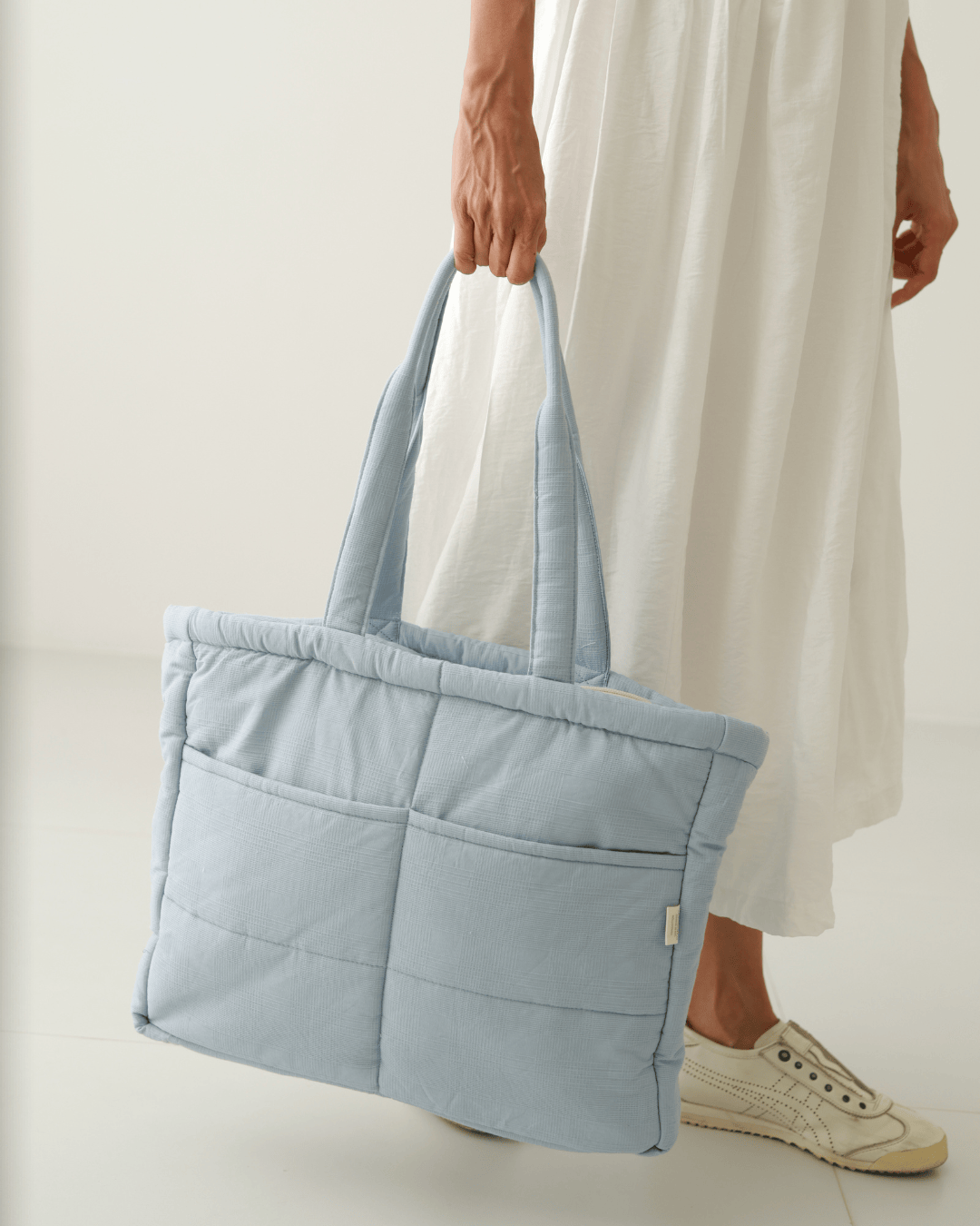 Frost Tote Nappy Bag (100% Cotton)