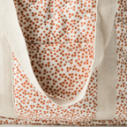 Red Velvet Yarrow Quilted Nappy Bag (100% Muslin Cotton)