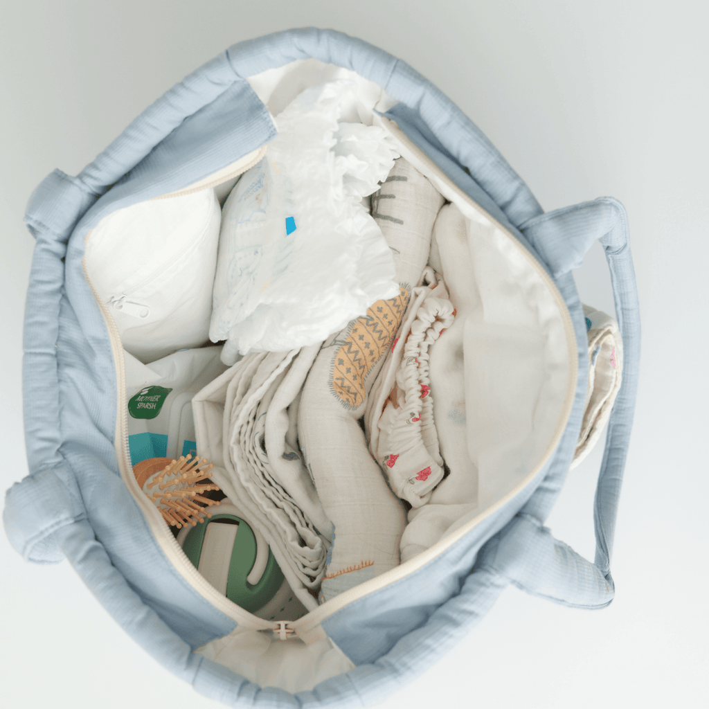 Vanilla Tote Nappy Bag (100% Cotton)