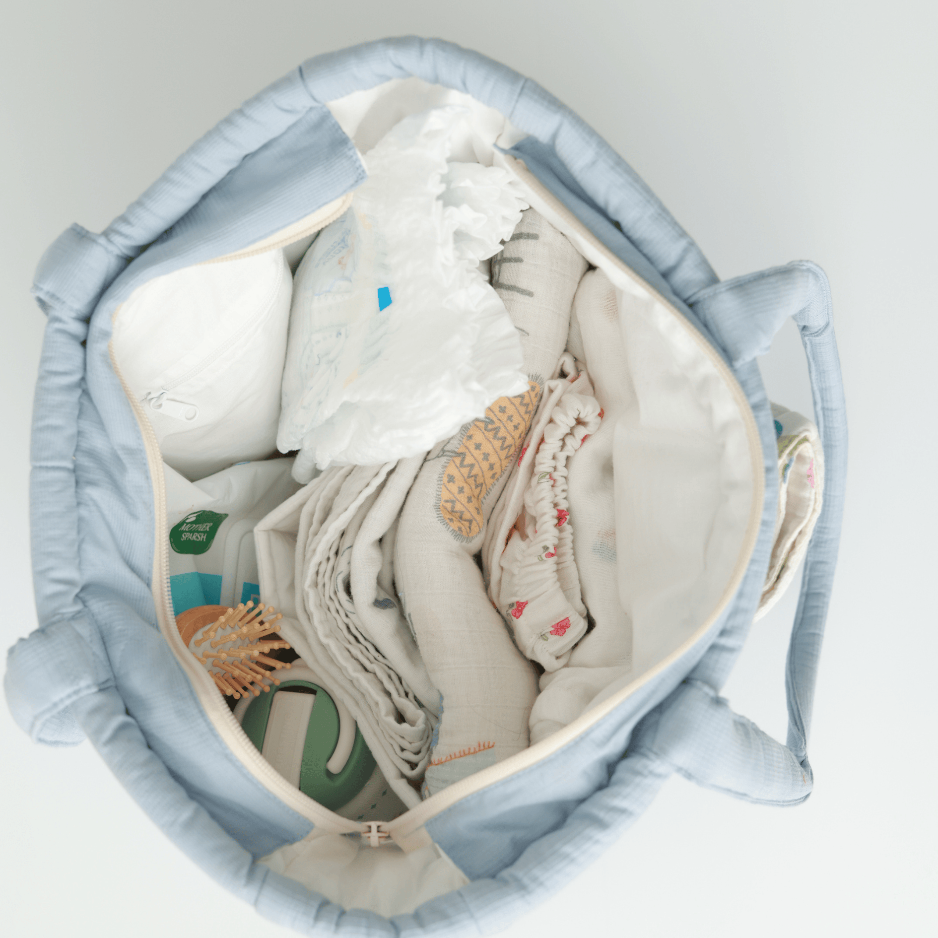 Vanilla Tote Nappy Bag (100% Cotton)