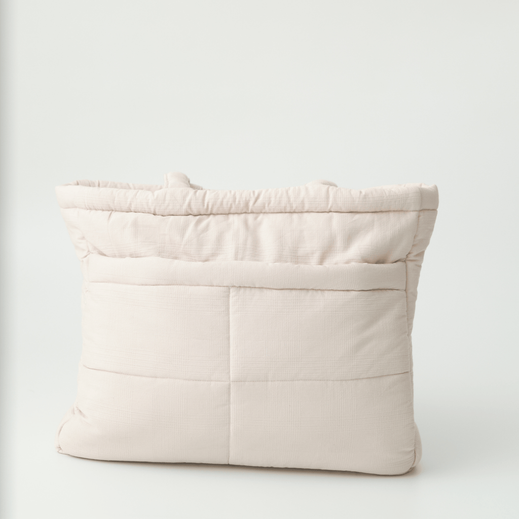 Vanilla Tote Nappy Bag (100% Cotton)
