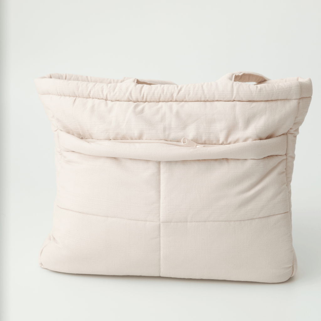 Vanilla Tote Nappy Bag (100% Cotton)