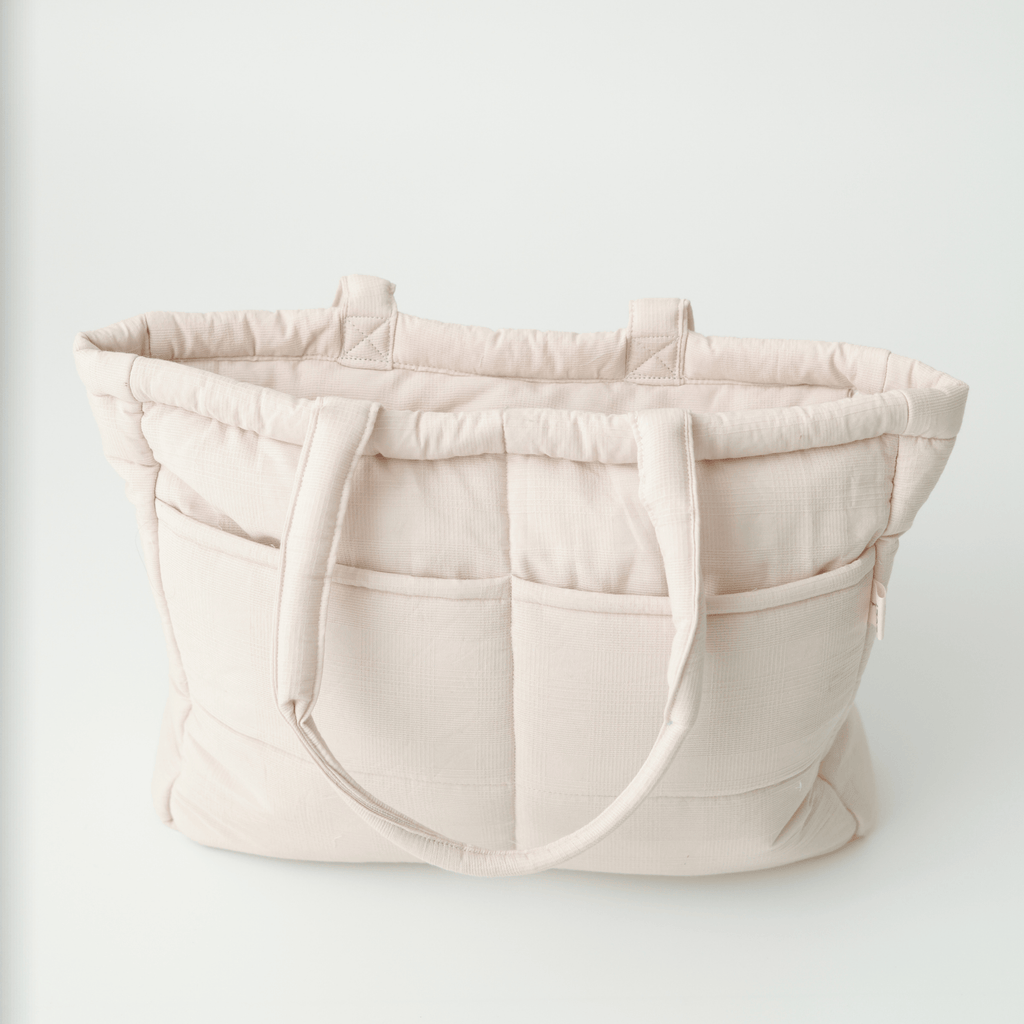 Vanilla Tote Nappy Bag (100% Cotton)